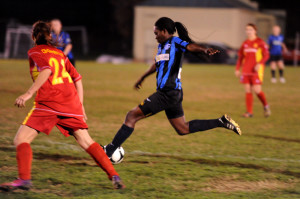 Box Hill's Padiki Dade excelled in a central midfield role.