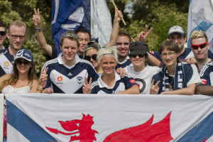 Jessica Fishlock was a hit with the fans last season, and is back for more this year. Photo: Zee Ko