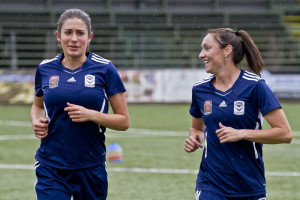 Ashley Brown (L) will continue her encouraging return from injury. Photo: Zee Ko
