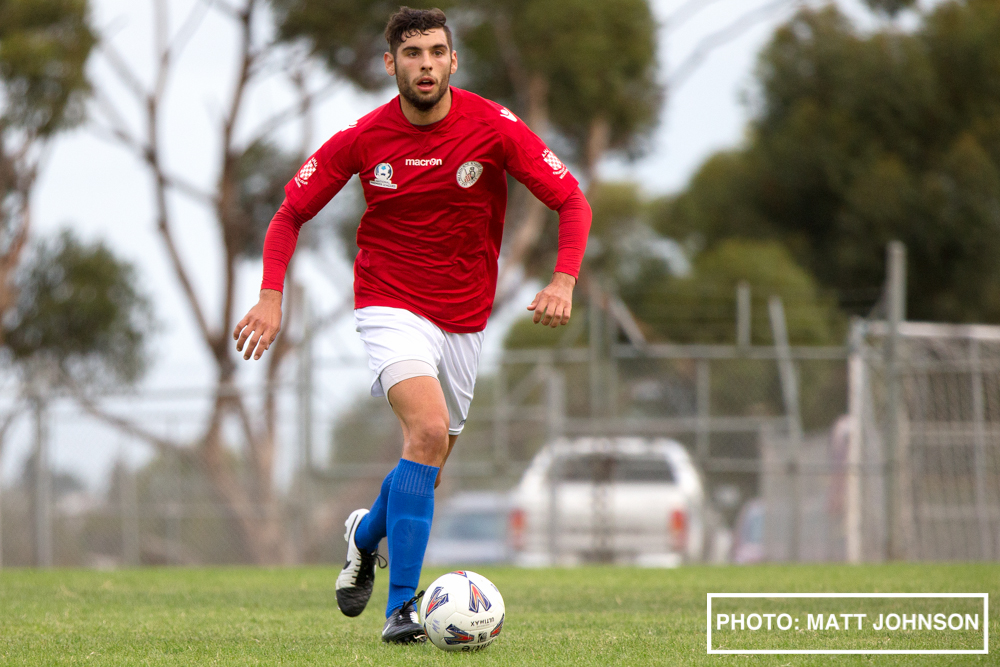 Melbourne Knights FC v Whittlesea Ranges FC, Dockerty Cup Round 4, 22 March 2014. 