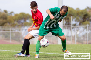 Green Gully SC v Ballarat Red Devils, Dockerty Cup Round 4, 22 March 2014. 