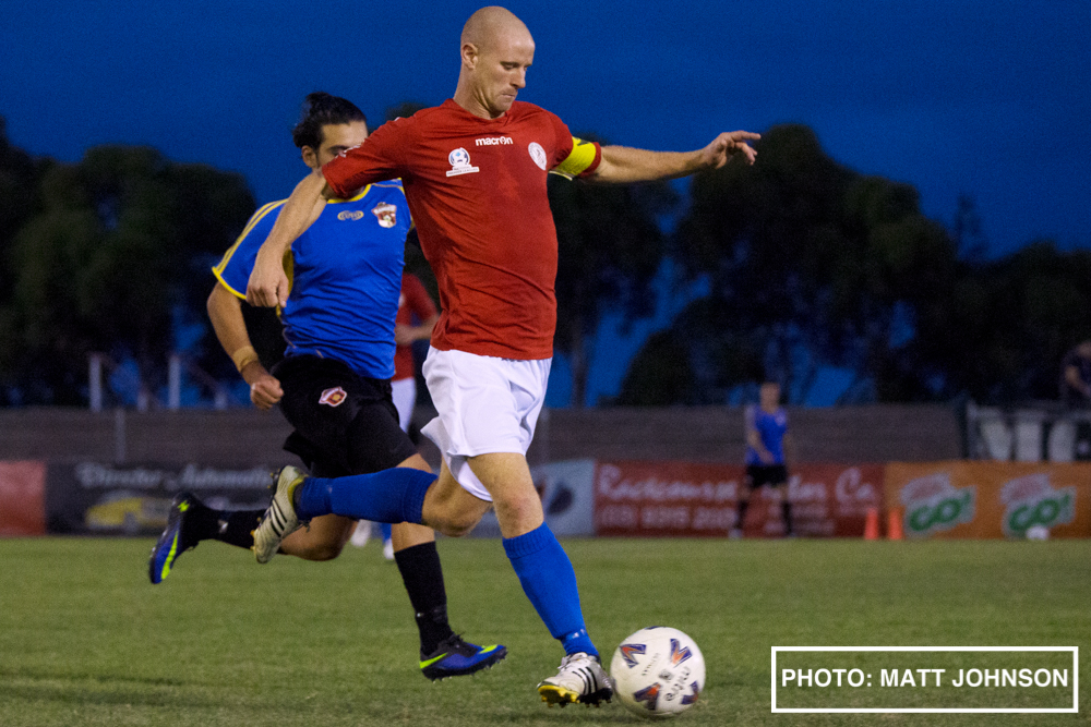 Melbourne Knights FC v Whittlesea Ranges FC, Dockerty Cup Round 4, 22 March 2014. 