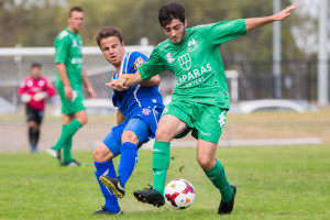 Northcote City FC v Bentleigh Greens SC, NPL Victoria Round 2, 30 March 2014. 