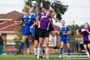 South Melbourne Women's FC v Boroondara Eagles FC, Sportsmart WPL Round 2, 5 April 2014. 