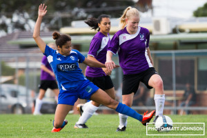 South Melbourne Women's FC v Boroondara Eagles FC, Sportsmart WPL Round 2, 5 April 2014. 