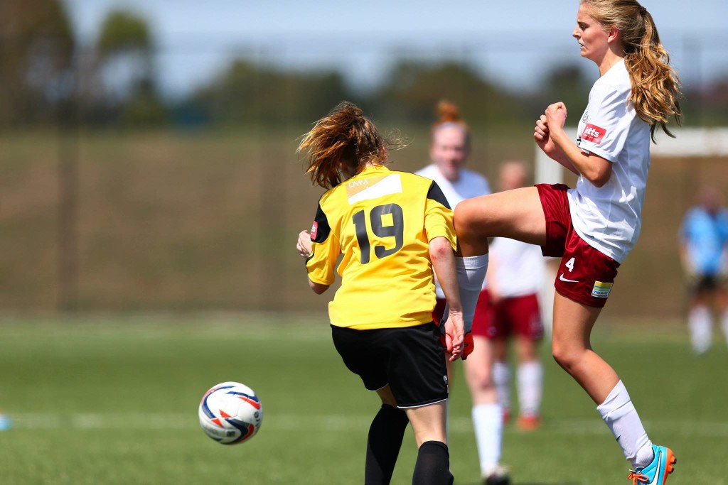 Emma Robers vs. Caulfield United Cobras. Photo: Matt Johnson